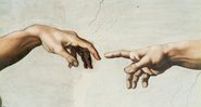 Trecho da obra "A Criação de Adão" de Michelangelo - Wikimedia Commons / Domínio Público