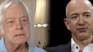 Ted Jorgensen e o bilionário Jeff Bezos - Reprodução/Vídeo/Inside Edition