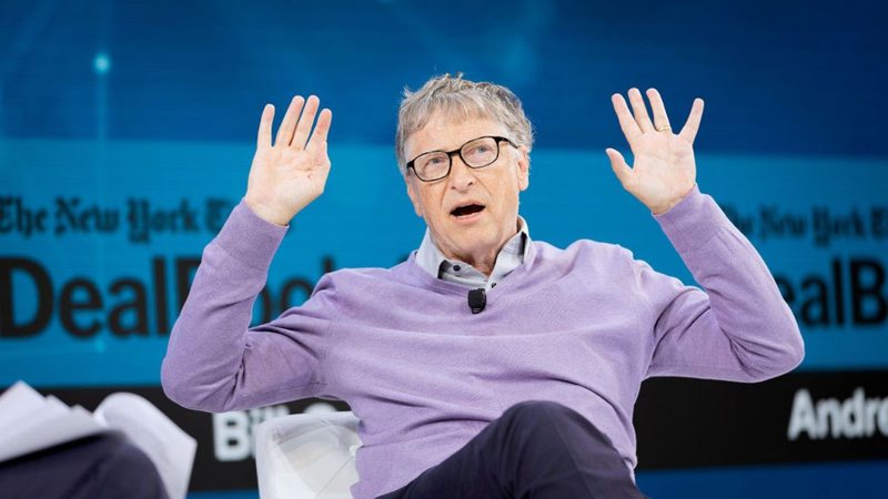 O bilionário Bill Gates em 2019 - Getty Images
