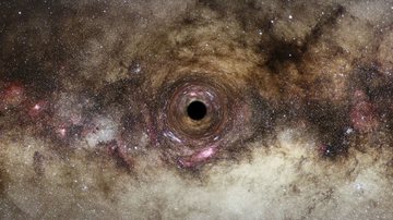 Imagem meramente ilustrativa de buraco negro - Divulgação/ ESA/ Telescópio Hubble