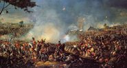 Pintura da Batalha de Waterloo de 1815 - William Sadler/ Domínio Público via Wikimedia Commons