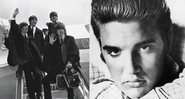 Elvis e Beatles em montagem - Getty Images