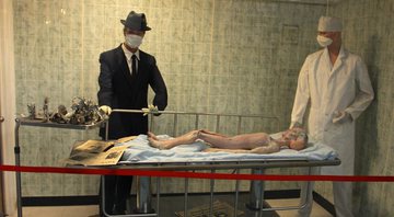 Exposição da 'Autópsia Alienígena' no Museu UFO - Roswell, no Novo México, Estados Unidos - TravelingOtter via Wikimedia Commons