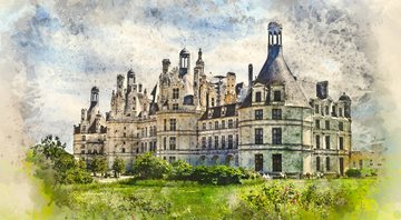 Ilustração de um castelo francês da Idade Média - Divulgação/Pixabay