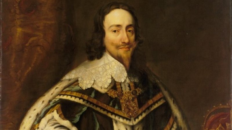 Rei Charles I, do Reino Unido - Domínio Público