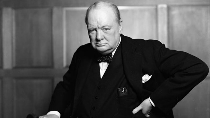 O primeiro-ministro Winston Churchill - BiblioArchives/LibraryArchives via Wikimedia Commons