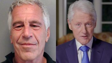 Jeffrey Epstein (à esqu.) e Bill Clinton (à dir.) - Getty Images