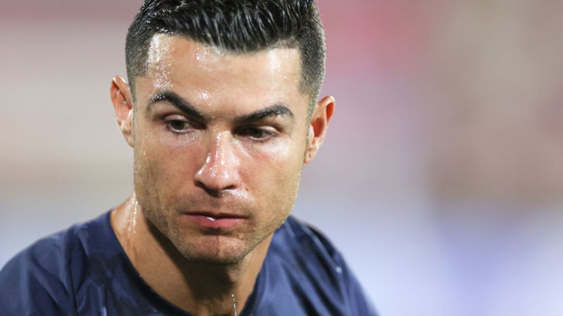 O jogador Cristiano Ronaldo durante partida - Getty Images