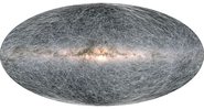 Atlas com 2 bilhões de estrelas - Divulgação/ ESA / Gaia / DPAC