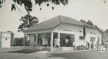 Imagem meramente ilustrativa de dispensário de pacientes com lepra em Guiné-Bissau - Domínio público/ Acervo Arquivo Nacional