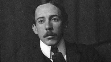 O inventor Alberto Santos Dumont, conhecido como o 'pai da aviação' - Domínio Público via Wikimedia Commons