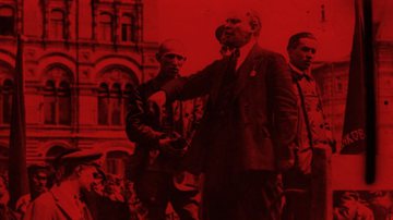 O líder russo Vladimir Lenin - Domínio Público