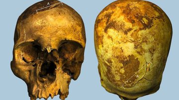 Crânio de faraó 'esquecido' do Egito - Divulgação/Penn Museum/Josef Wegner
