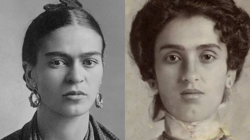 Frida Kahlo e Matilde Gonzalez y Calderón, respectivamente - Creative Commons
