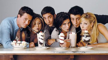 Elenco de Friends em foto promocional - Divulgação