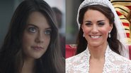 Kate Middleton: ficção e realidade - Divulgação/Netflix e Getty Images