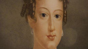 Retrato da imperatriz Leopoldina - Divulgação/CurtaOn