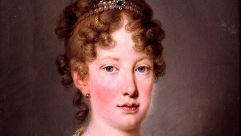 Maria Leopoldina da Áustria, imperatriz do Brasil - Foto por Schönbrunn Palace pelo Wikimedia Commons
