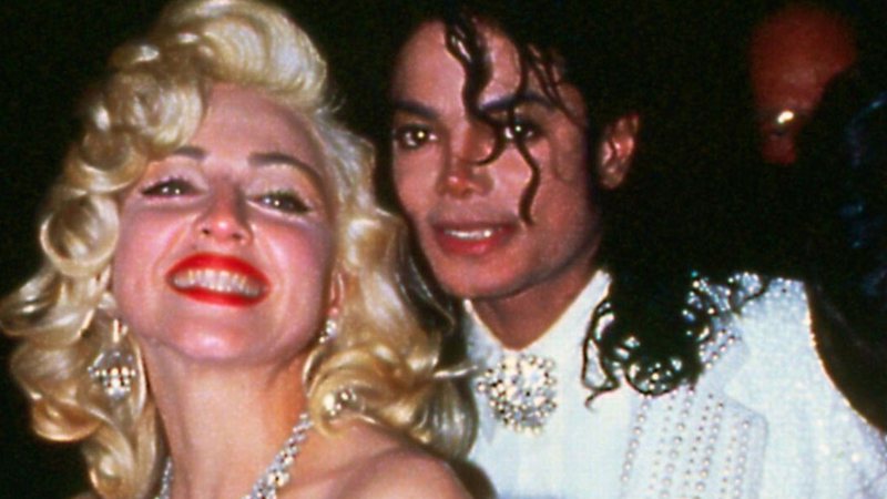 Michael Jackson e Madonna no tapete vermelho do Oscar 1991 - Divulgação/Instagram/madonna