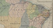 Imagem meramente ilustrativa de mapa do Brasil em 1940 - Arquivo Nacional do Brasil via Flickr