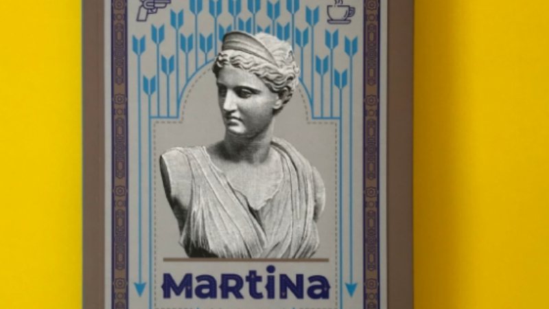 Capa da obra 'Martina'