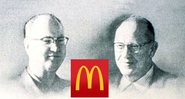 Os irmãos McDonald - Wikimedia Commons/Divulgação McDonald's
