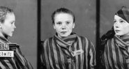 Czeslawa Kwoka no campo de concentração de Auschwitz - Wilhelm Brasse/Domínio Público via Wikimedia Commons
