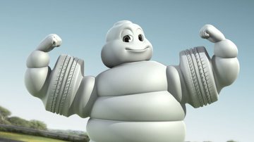 Imagem mostra uma das versões do boneco Michelin - Reprodução/Michelin