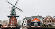 Imagem meramente ilustrativa de moinho de vento holandês - Divulgação/ Pixabay/ 18427938
