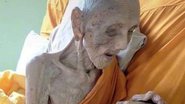 Imagem de suposto monge de mais de 200 anos que viralizou em 2022 - Reprodução/Twitter