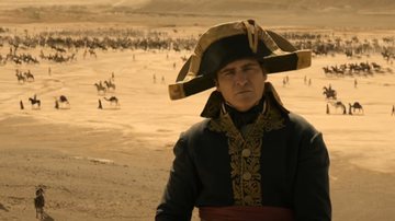 O ator Joaquin Phoenix como Napoleão - Divulgação/Sony