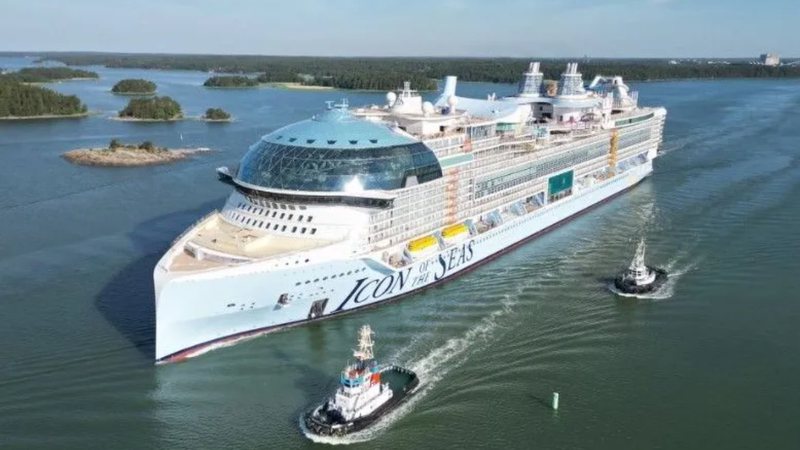O navio Icon of the Seas - Divulgação/Royal Caribbean International
