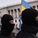Grupo Azov, que se declara neonazista e atua atualmente como braço da Guarda Nacional Ucraniana - Getty Images