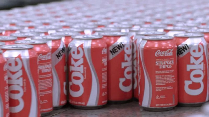 Imagens das latas da New Coke - Divulgação