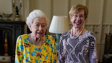 Rainha Elizabeth II com a governadora de New South Wales, em 22 de junho - Getty Images
