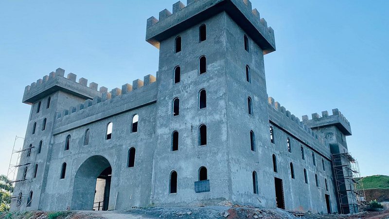 'O Castelo' que está sendo construído em São Roque (SP) - Divulgação