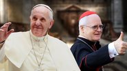 Na imagem, o Papa Francisco e Odilo Scherer - Getty Images e Pixabay