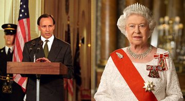 Paul Keating em 1993 e a rainha Elizabeth II - Wikimedia Commons