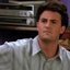 Matthew Perry como 'Chandler' na sitcom 'Friends'