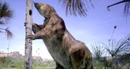 Ilustração de como seriam as preguiças-gigantes - Divulgação/Youtube
