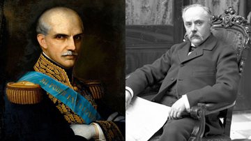 Os antigos presidentes assassinados do Equador e Uruguai, Gabriel García Moreno e Juan Idiarte Borda, respectivamente - Domínio Público via Wikimedia Commons