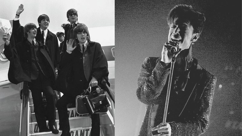 Os Beatles e Prince, respectivamente - Getty Images