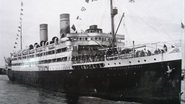 Fotografia antiga do SS Principessa Mafalda, navio que veio a ser conhecido como 'Titanic italiano' - Domínio Público via Wikimedia Commons