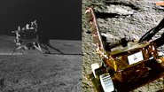 Imagens feitas durante missão lunar indiana Chandrayaan-3 - Divulgação/Organização Indiana de Pesquisa Espacial (ISRO)