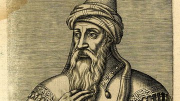 Ilustração de Saladino - Domínio público
