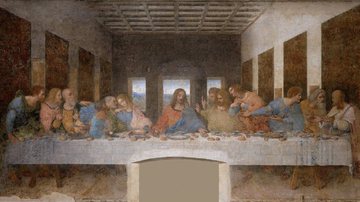 'A Última Ceia' de Leonardo da Vinci - Domínio público