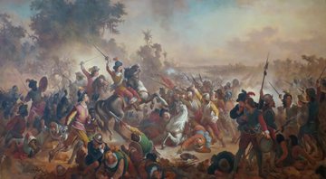 Ilustração da Batalha dos Guararapes - Wikimedia Commons