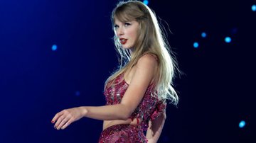Taylor Swift durante a The Eras Tour - Getty Images