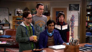 Os personagens Leonard, Sheldon, Raj e Howard em 'The Big Bang Theory' - Divulgação / CBS
