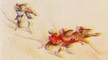 Ilustração dos 'Três ratos cegos' - Domínio Público